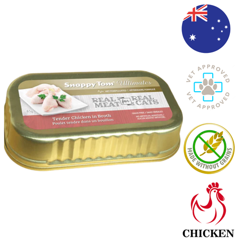 Snappy Tom - Ultimates Tender Chicken in Broth Cat Food — main