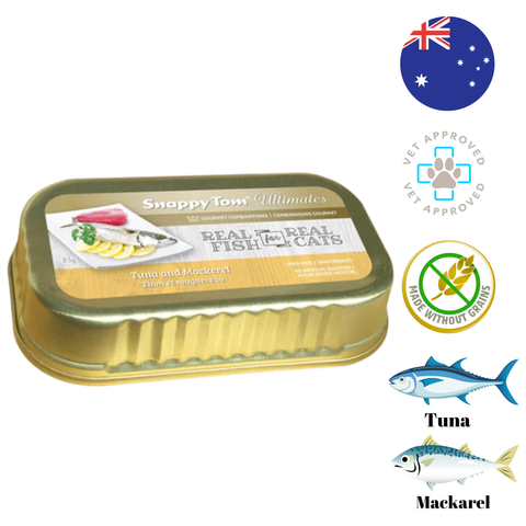 Snappy Tom - Ultimates Tuna and Mackerel Cat Food — main