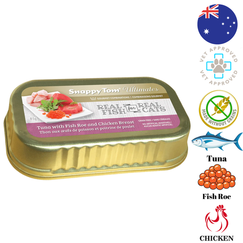Snappy Tom - Ultimates Tuna with Fish Roe and Chicken Breast Cat Food — main