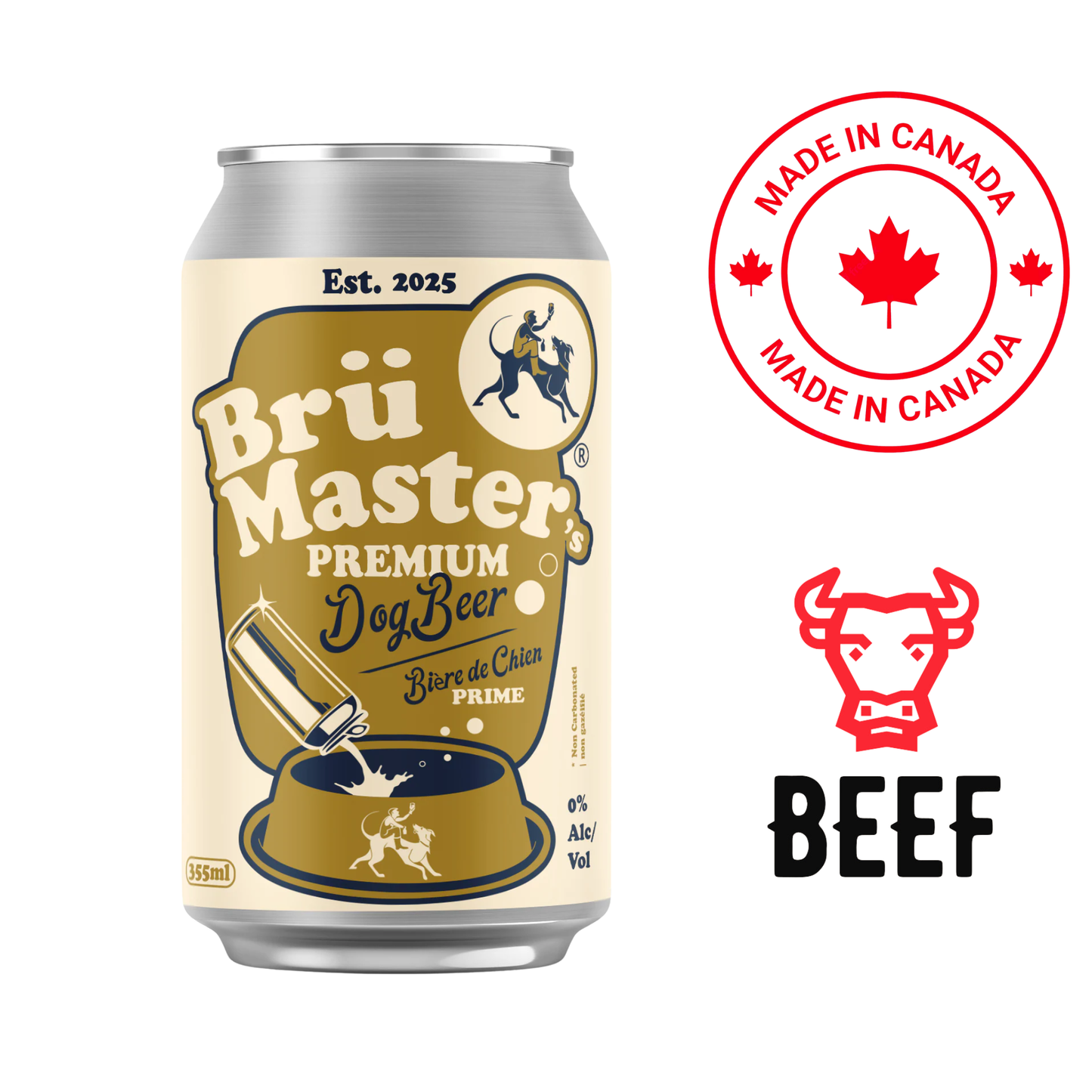 Brü Master's - Premium Dog Beer — main