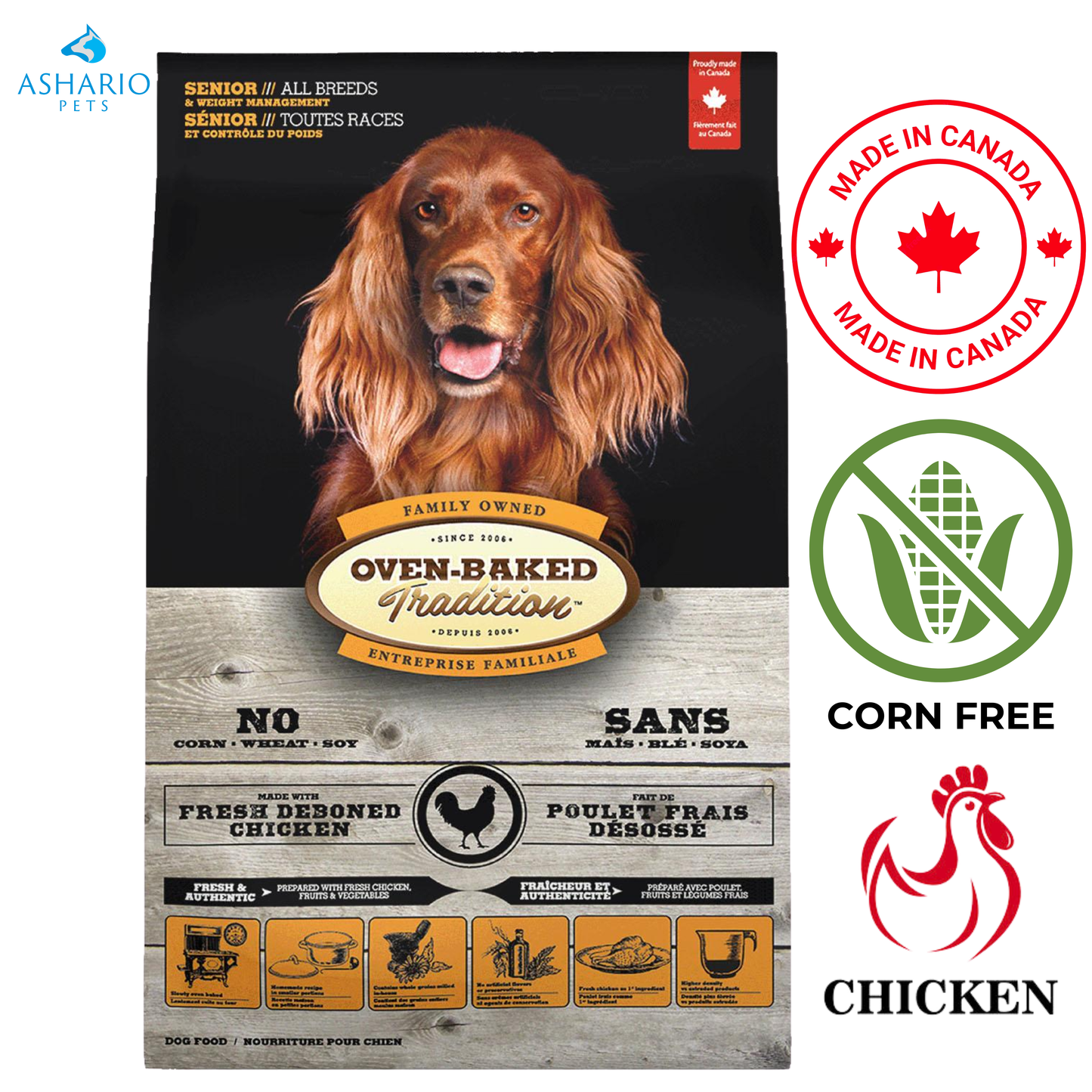 Oven-Baked Tradition - Senior Chicken Dog Food