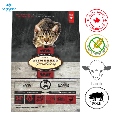 Oven-Baked Tradition - Grain Free Red Meat Dry Cat Food