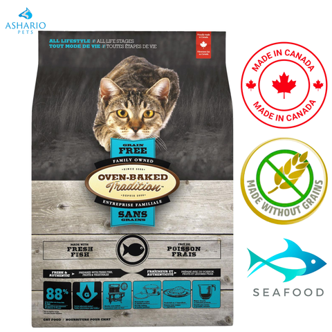 Oven-Baked Tradition - Grain Free Fish Dry Cat Food