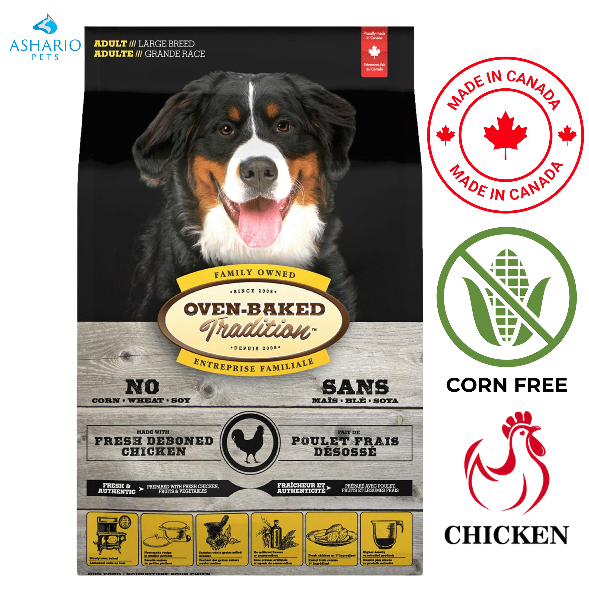 Oven-Baked Tradition - Adult Large Breed Chicken Dry Dog Food — main