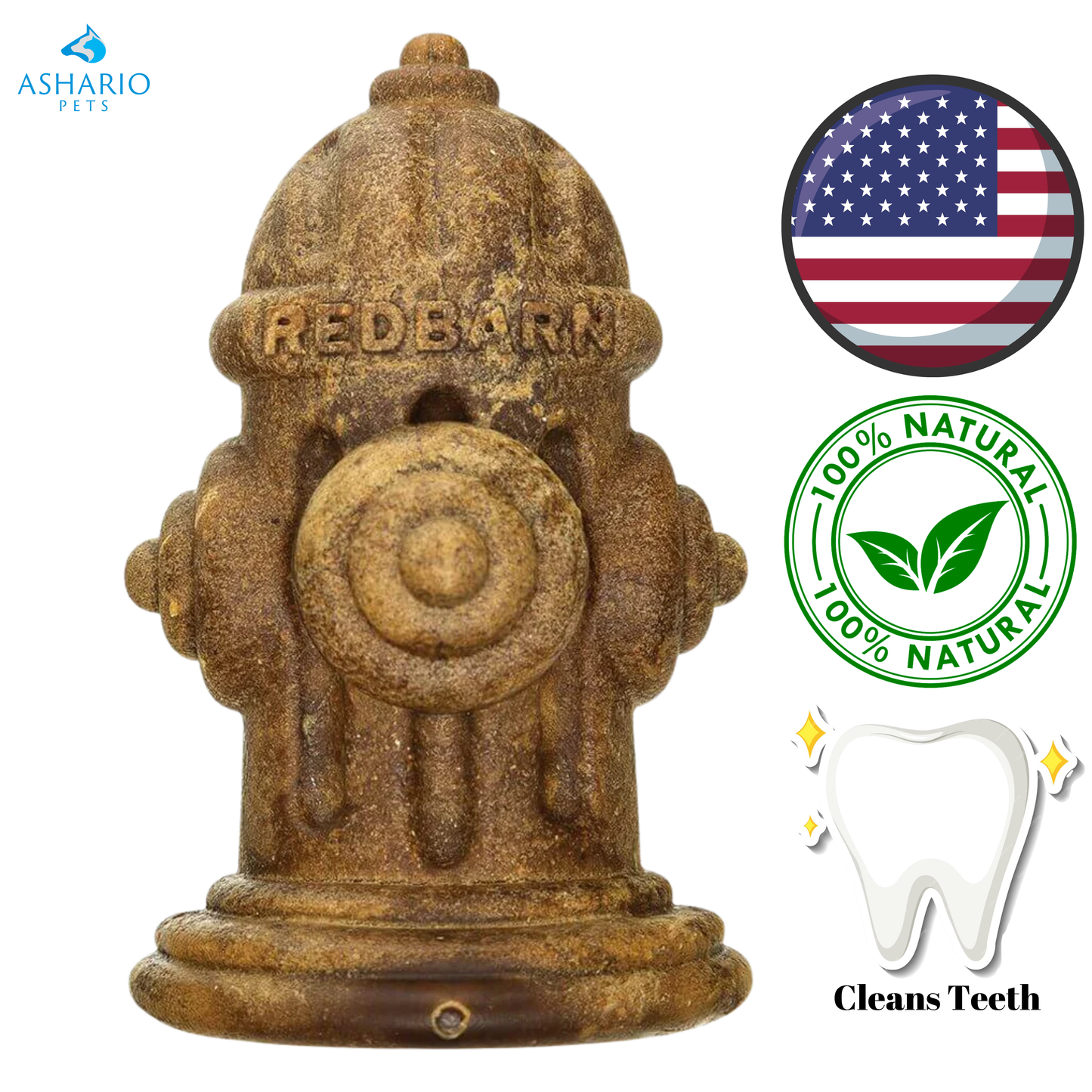 RedBarn - Chew A Bulls Hydrant Dog Treats — main