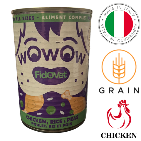 FidoVet - Wowow Chicken, Rice & Peas Puppy Canned Dog Food — main