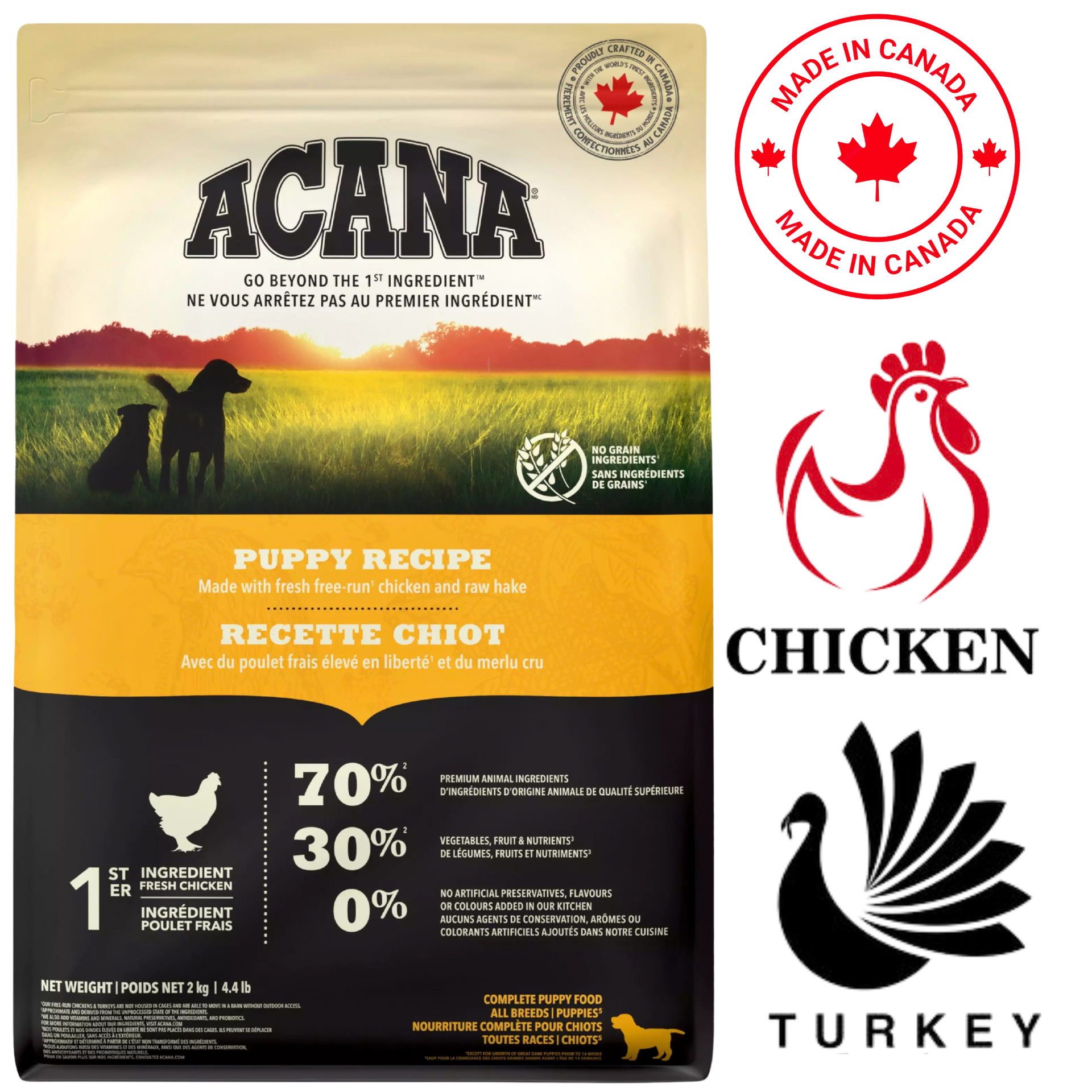 Acana Chicken Puppy Dog Food Toronto