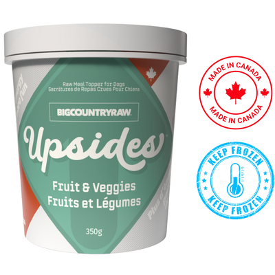 Big Country Raw - Upsides Fruit and Veggies Meal Topper for Dogs
