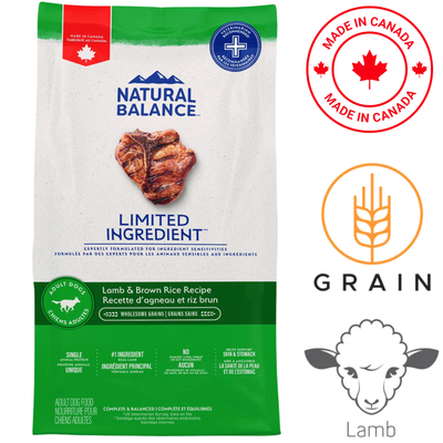 Natural Balance - Limited Ingredient Diet Lamb & Brown Rice Dry Dog Food — main