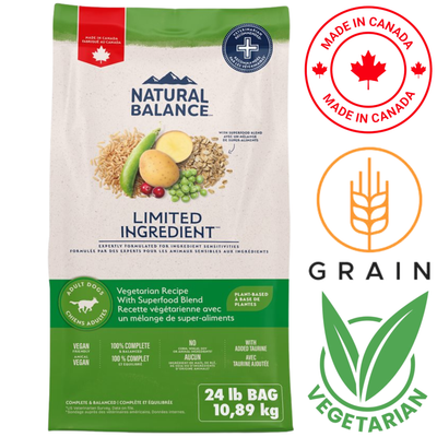 Natural Balance - Limited Ingredient Diet Vegetarian Dry Dog Food