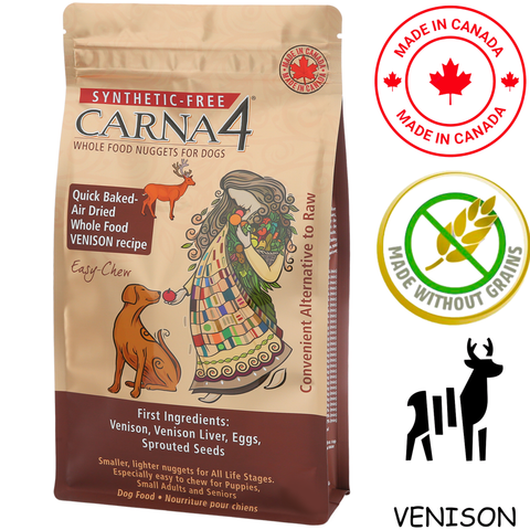 Carna4 - Easy Chew Grain Free Venison Dry Dog Food — main