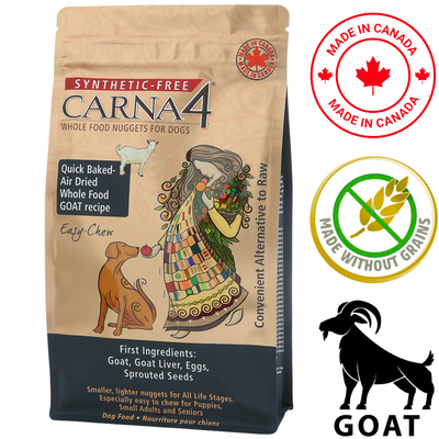 Carna4 - Easy Chew Grain Free Goat Dry Dog Food