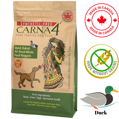 Carna4 - Handcrafted Grain Free Duck Dry Dog Food — main
