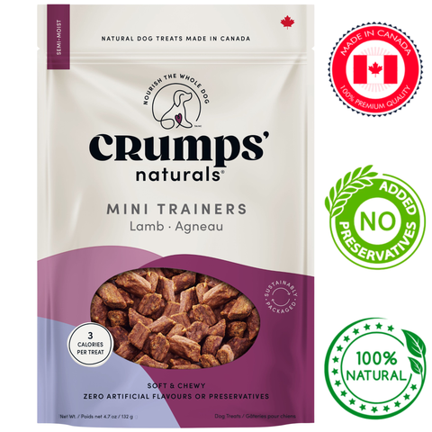 Crumps' Natural - Semi Moist Mini Trainers Lamb Dog Treats — main