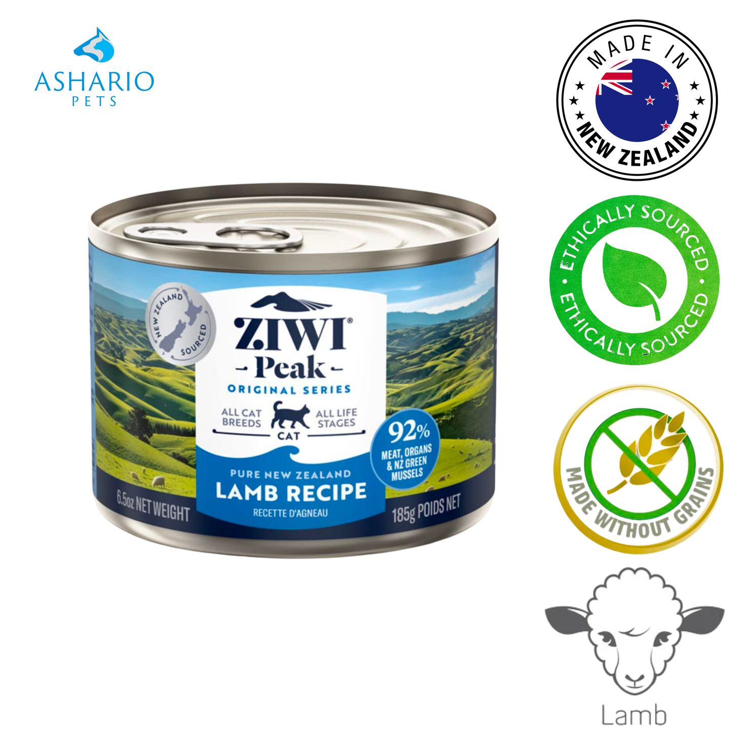 ZIWI - Lamb Canned Cat Food