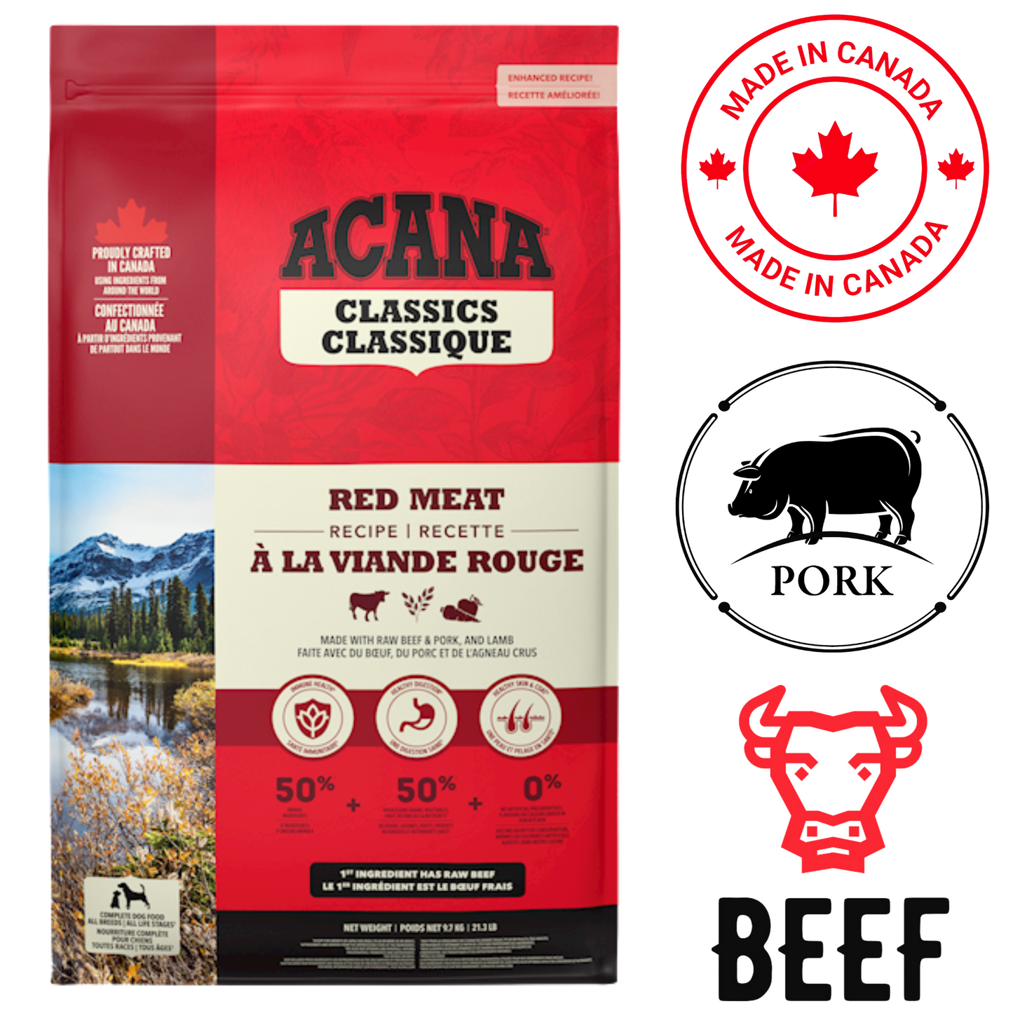 Acana - Red Meat Adult Dry Dog Food