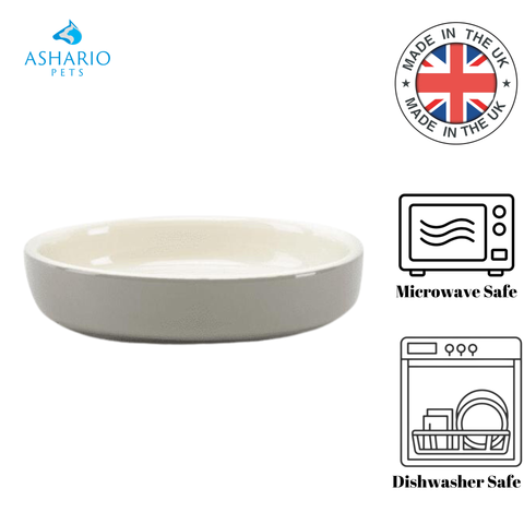 Scruffs - Icon Saucer Grey Bowl