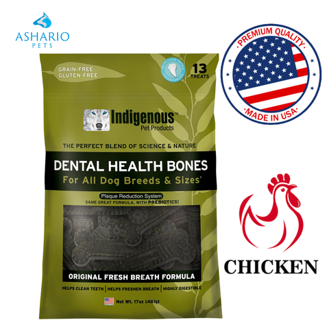 Indigenous Pet - Bones Original pour la santé dentaire - Friandises pour chiens pour une haleine fraîche