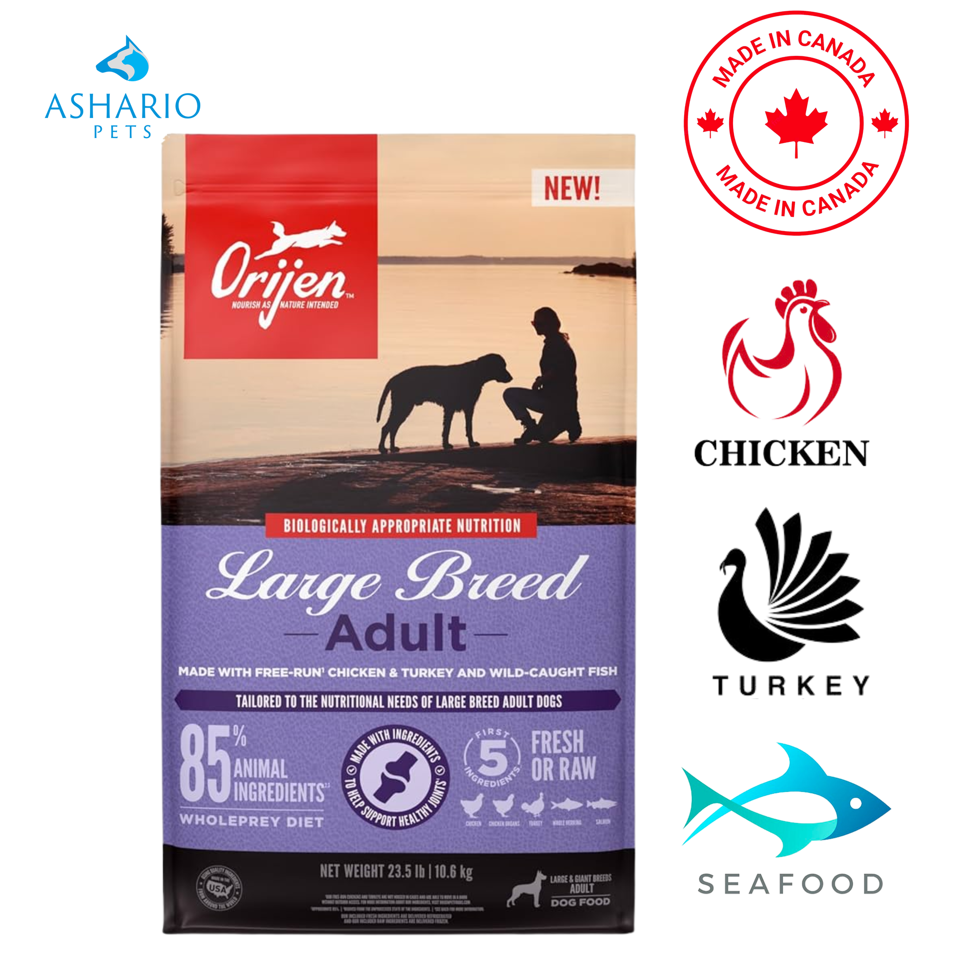 Orijen - Adult Large Breed Dry Dog Food — main