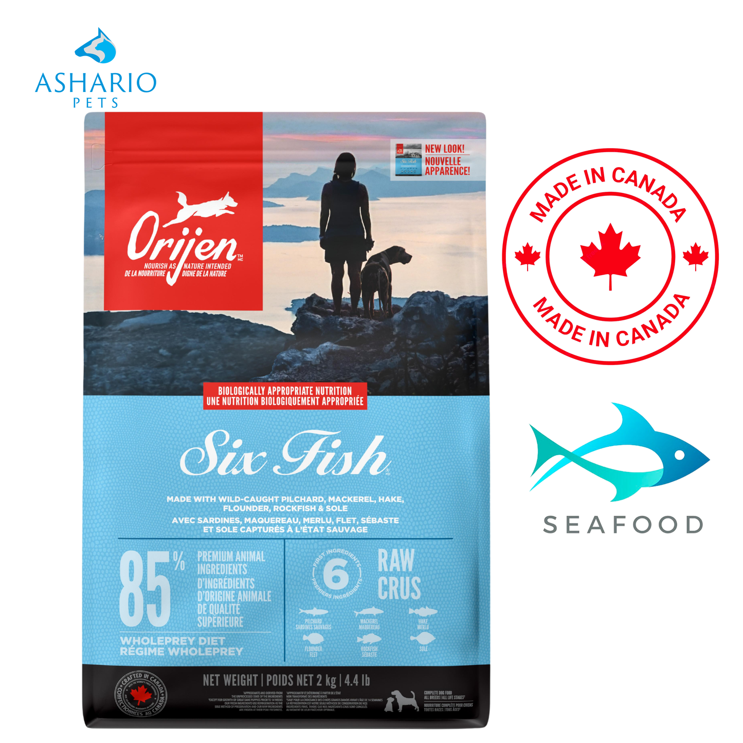 Orijen - Six Fish Dry Dog Food — main