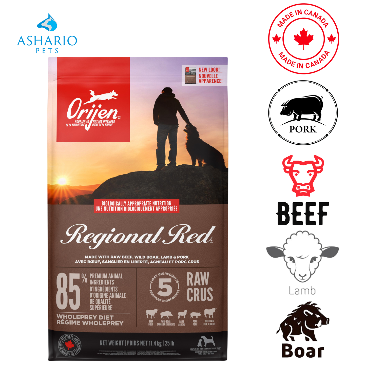 Orijen - Regional Red Dry Dog Food