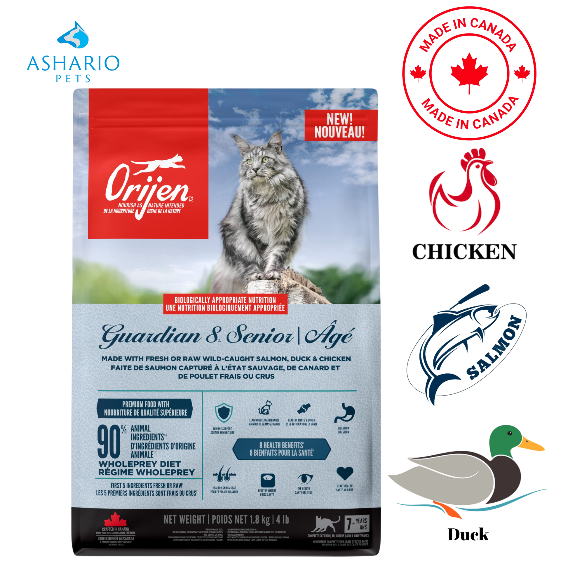 Orijen - Guardian 8 Senior Dry Cat Food — main