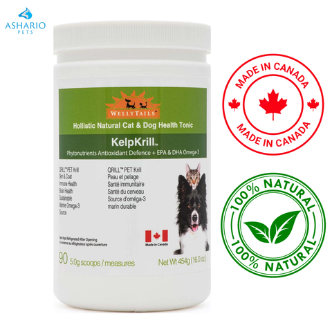 Wellytails - Kelp Krill Dog & Cat Supplement