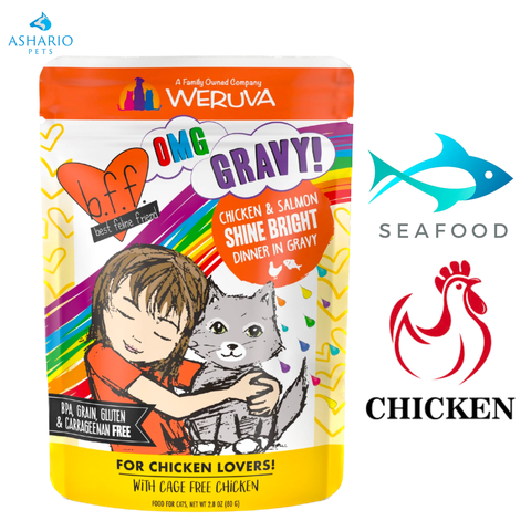 Weruva - BFF Shine Bright Wet Cat Food Pouch