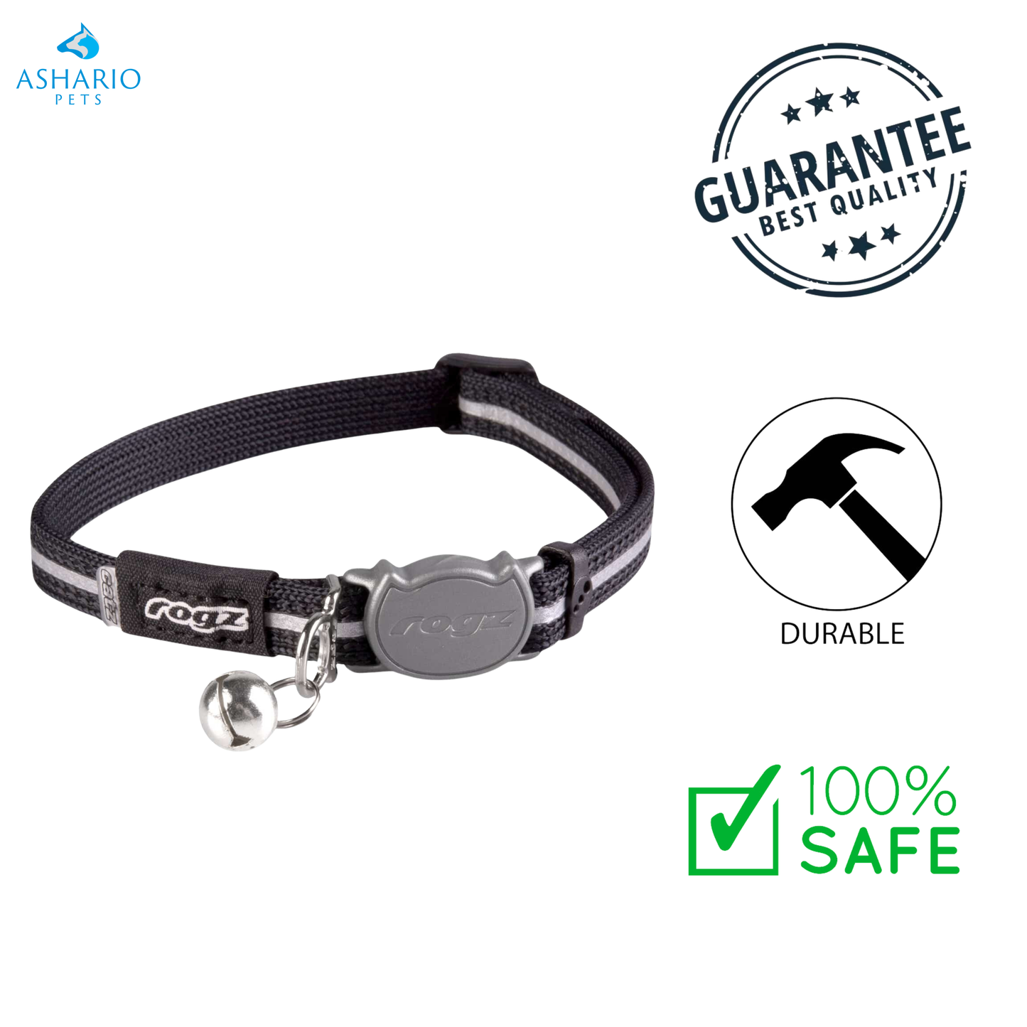Rogz - AlleyCat Safety Release Cat Collar