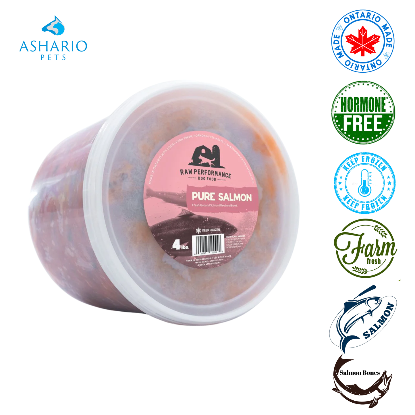 Raw Performance - Pure Salmon Raw Dog Food
