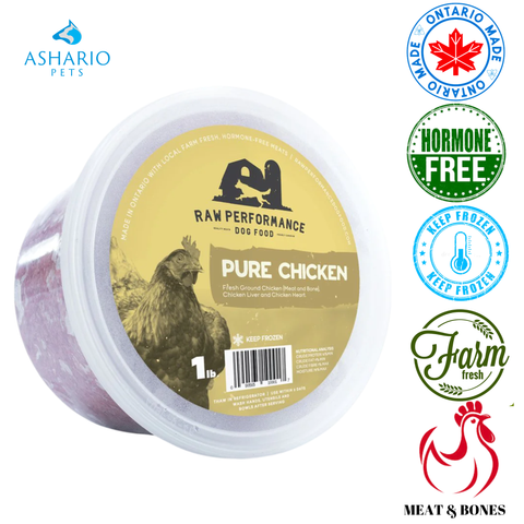 Raw Performance - Pure Chicken Raw Dog Food