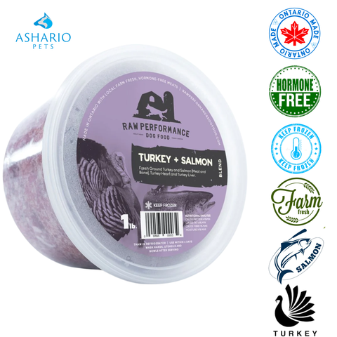 Raw Performance - Turkey & Salmon Raw Dog Food