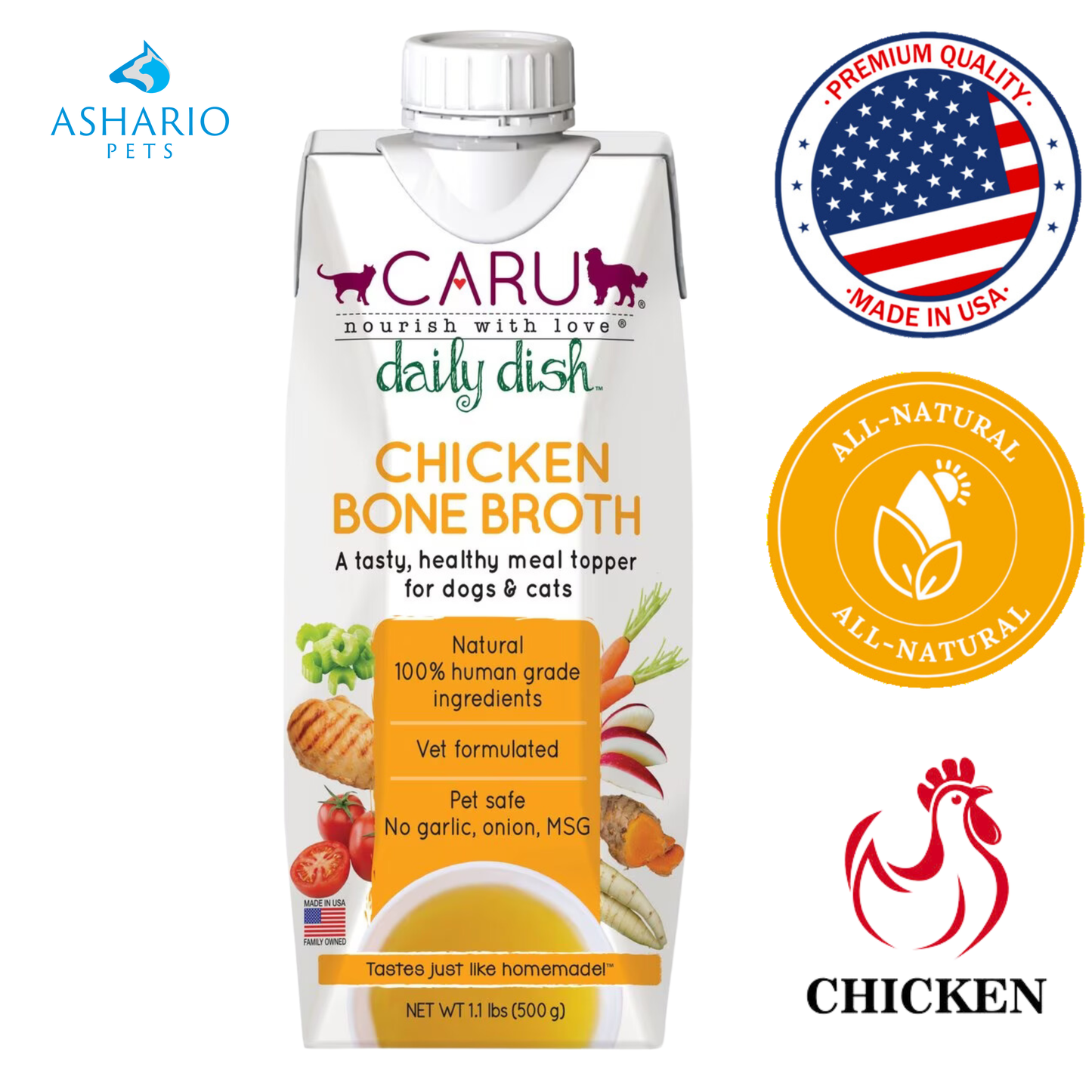 Caru - Daily Dish Broth - 500 Grams