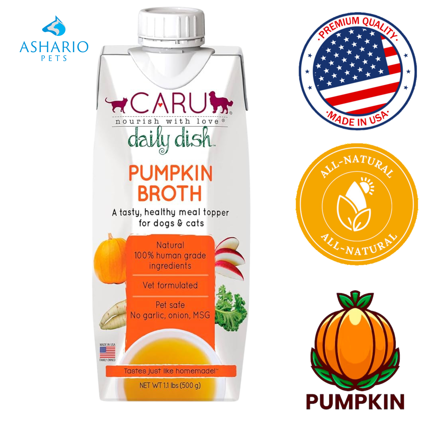 Caru - Daily Dish Broth - 500 Grams