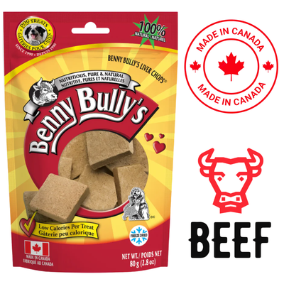 Benny Bully's - Liver Chops Dog Treats