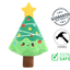 HugSmart - Happy Woofmas Fuzzy Friends Dog Toy