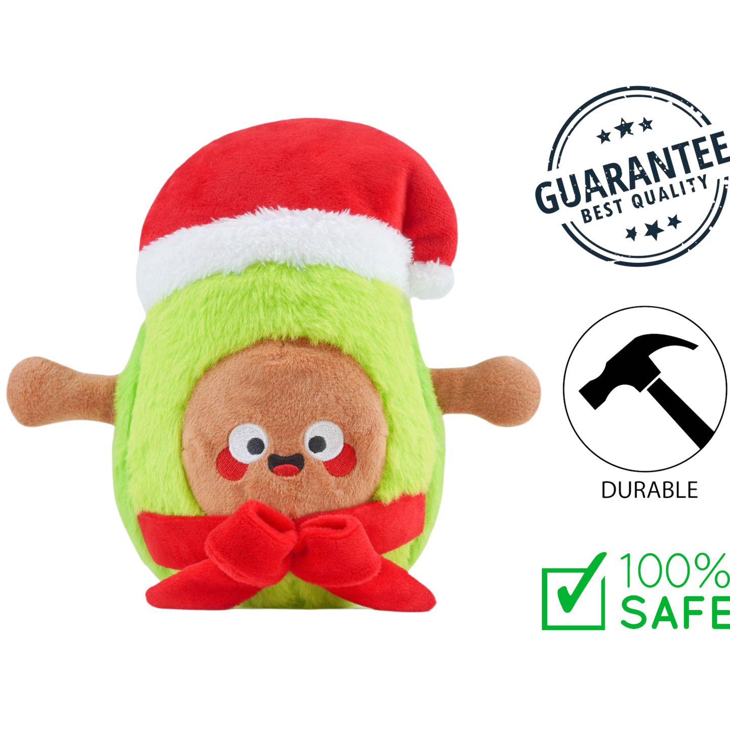 HugSmart - Happy Woofmas Fuzzy Friends Dog Toy