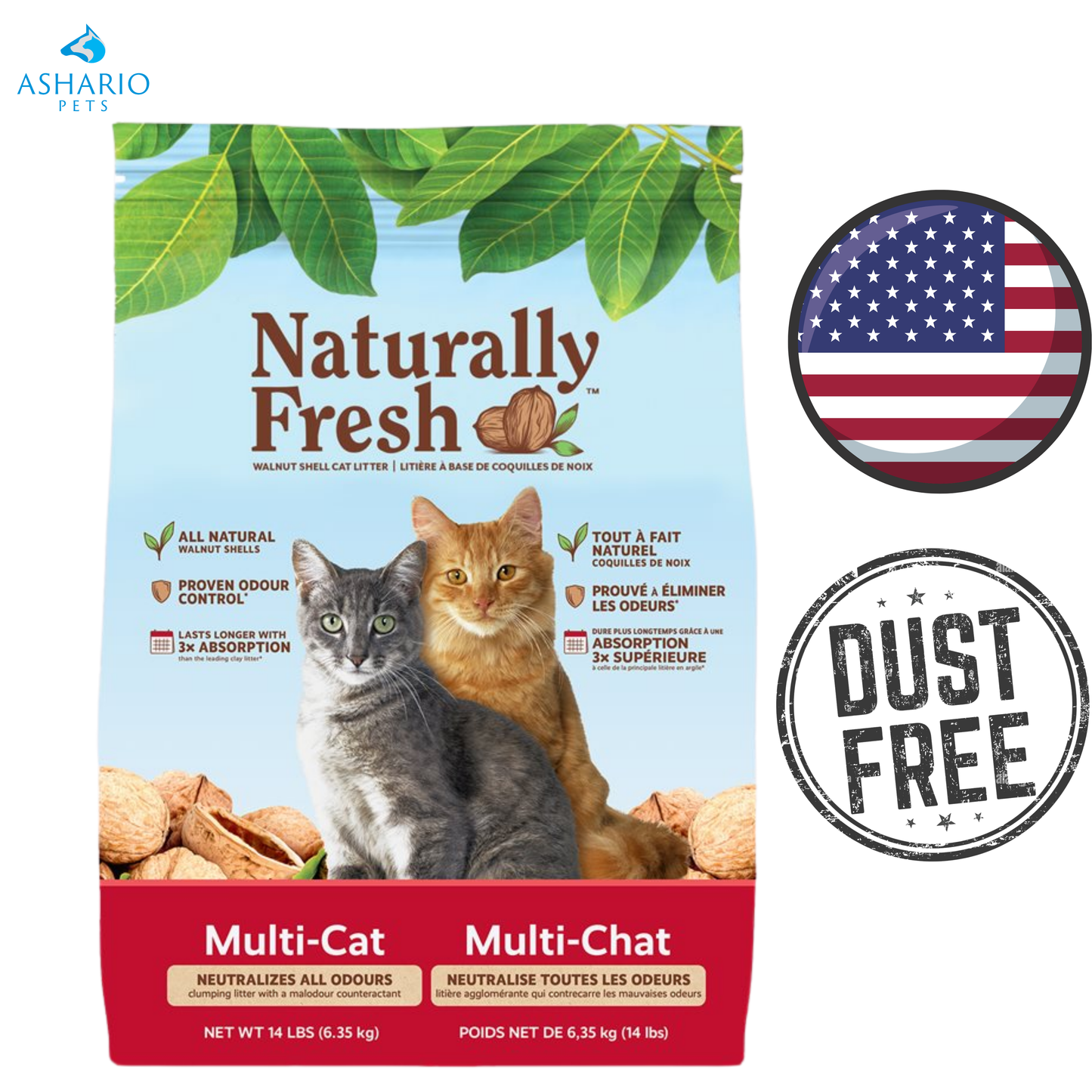 Naturally Fresh - Multi-Cat Clumping Cat Litter