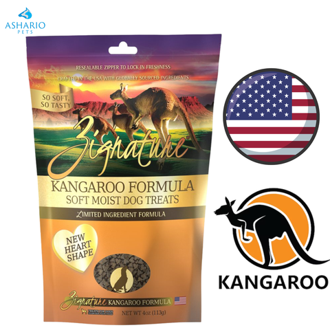 Zignature - Kangaroo Soft Moist Treats For Dogs