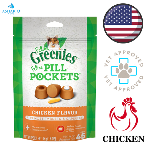 Greenies - Pill Pockets Chicken Cat Treats