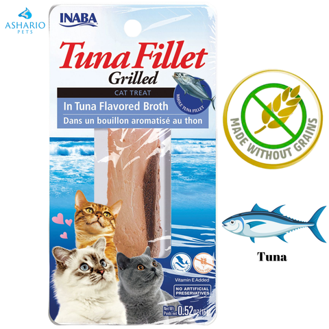 Inaba - Grilled Tuna Fillet In Tuna Broth Cat Treats