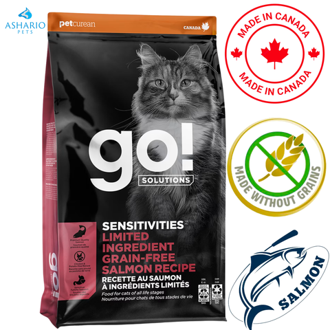 Go! Solutions - Sensitivities Limited Ingredient Grain Free Salmon Dry Cat Food