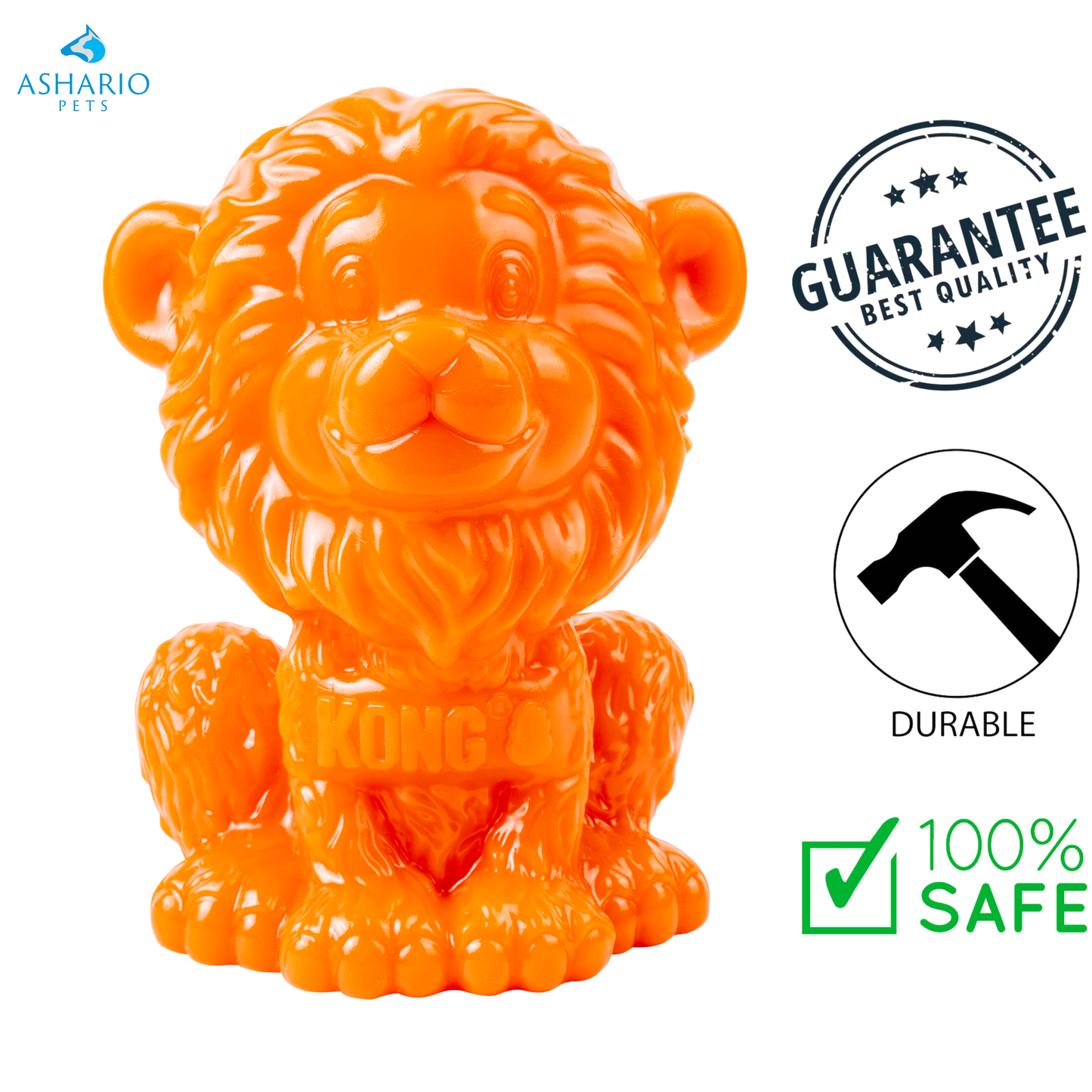 KONG - Rewards Zoolooz Lion Dog Toy