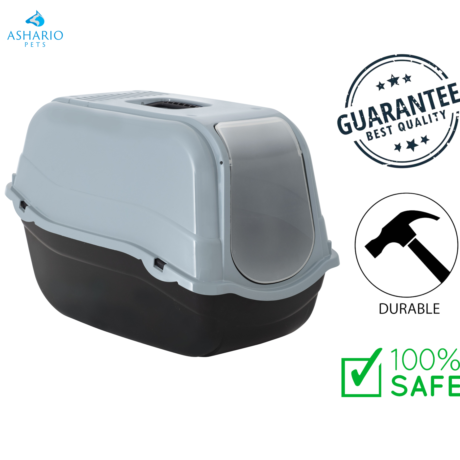 Bergamo - Litter Box Romeo With Top And Filter — view 2