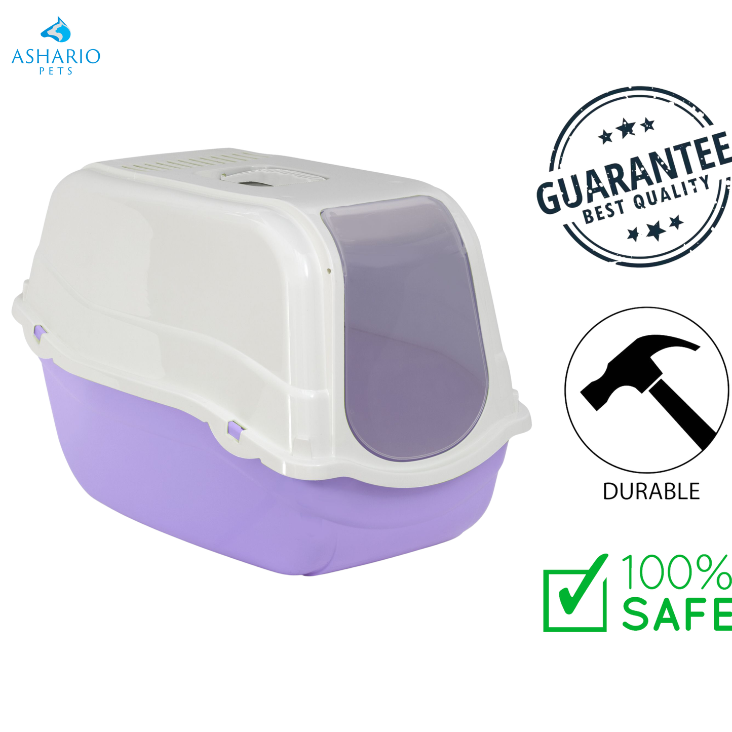 Bergamo - Litter Box Romeo With Top And Filter — view 4