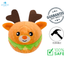 HugSmart - Happy Woofmas Super Ball Dog Toy — view 2