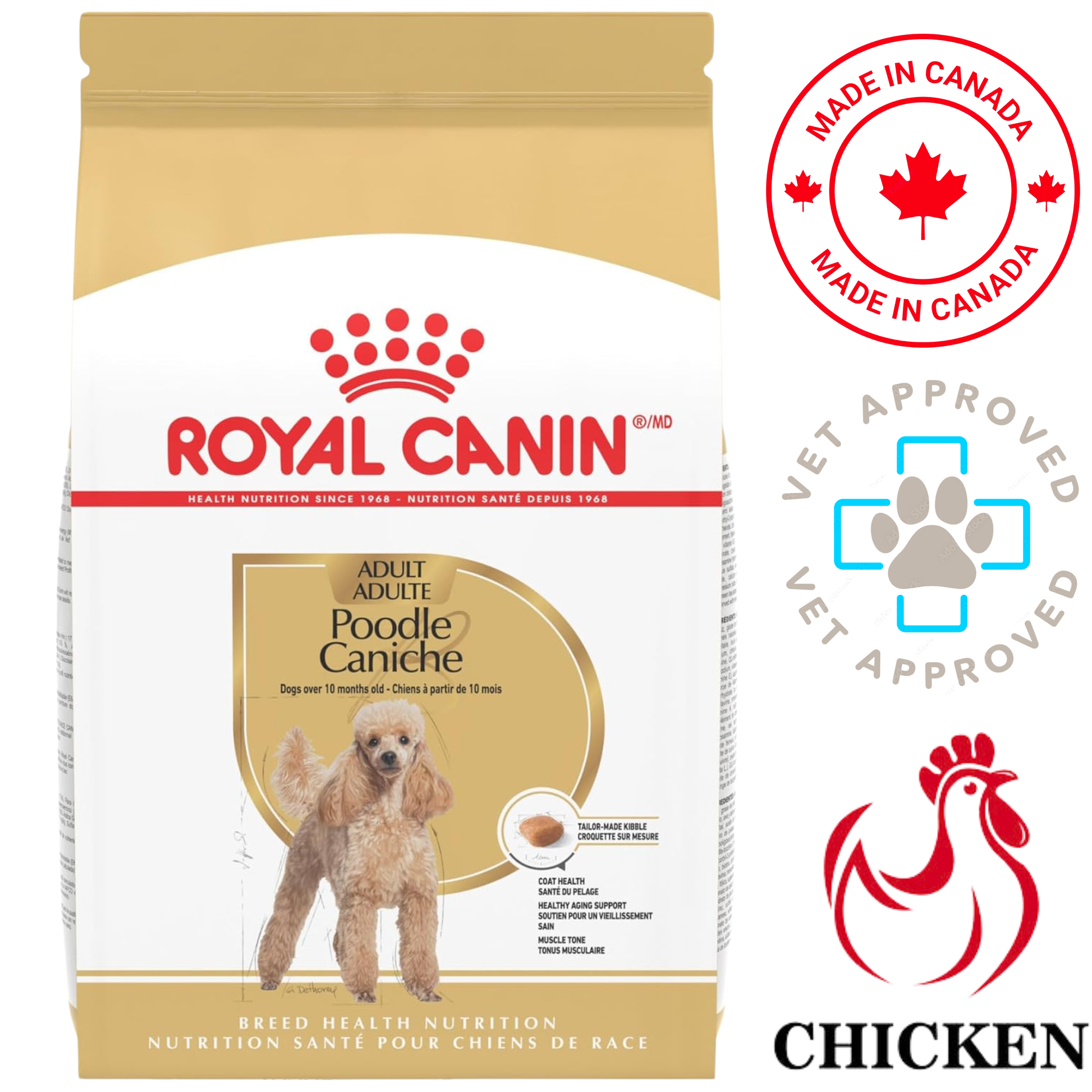 Royal Canin - Breed Health Nutrition Poodle Adult Dry Dog Food — main