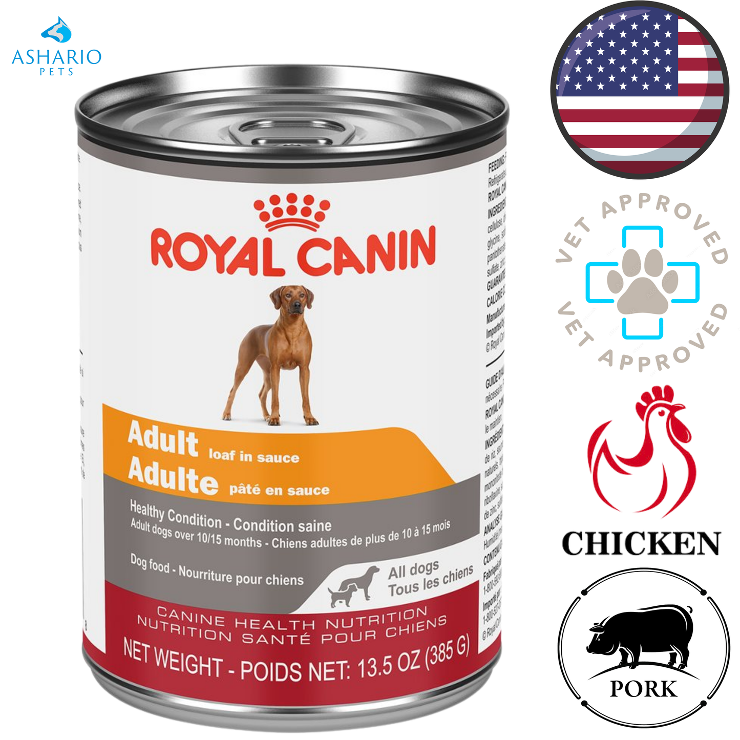 Royal Canin - Loaf In Sauce Adult Canned Dog Food — main