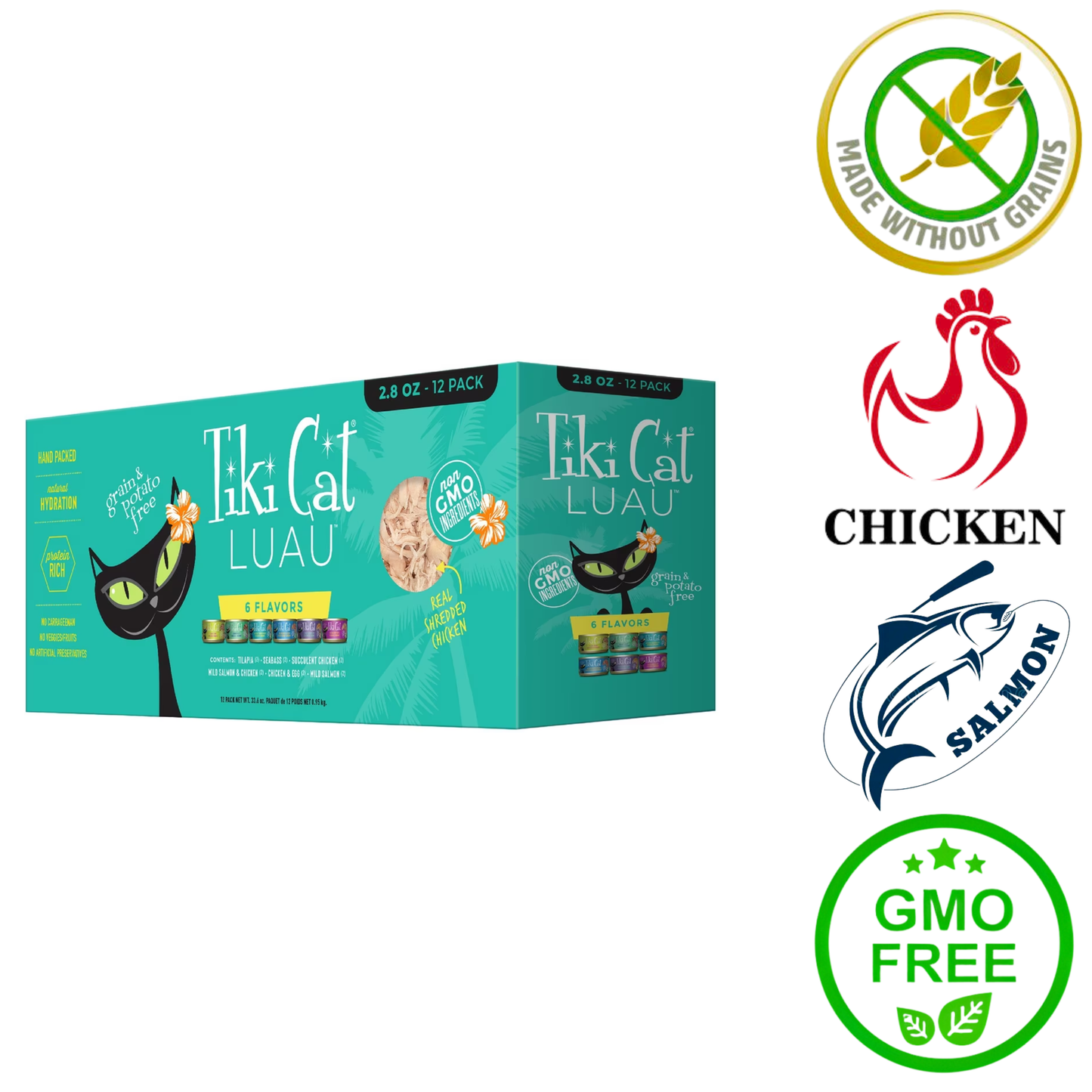 Tiki Cat - Luau Variety Pack Canned Cat Food