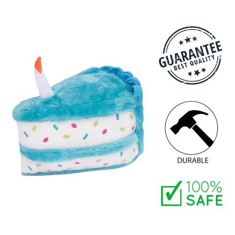 ZippyPaws - Birthday Cake Dog Toy — main